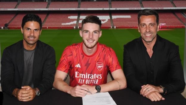Declan Rice todavía elige la camiseta No. 41